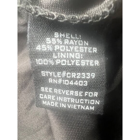 Blu Pepper Womens Black Maxi Dress Asymmetrical Hem Spaghetti Straps Large - Picture 13 of 14